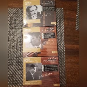 Great Pianists 2-CD Box Set Trio - Brown & Gold Cover Art